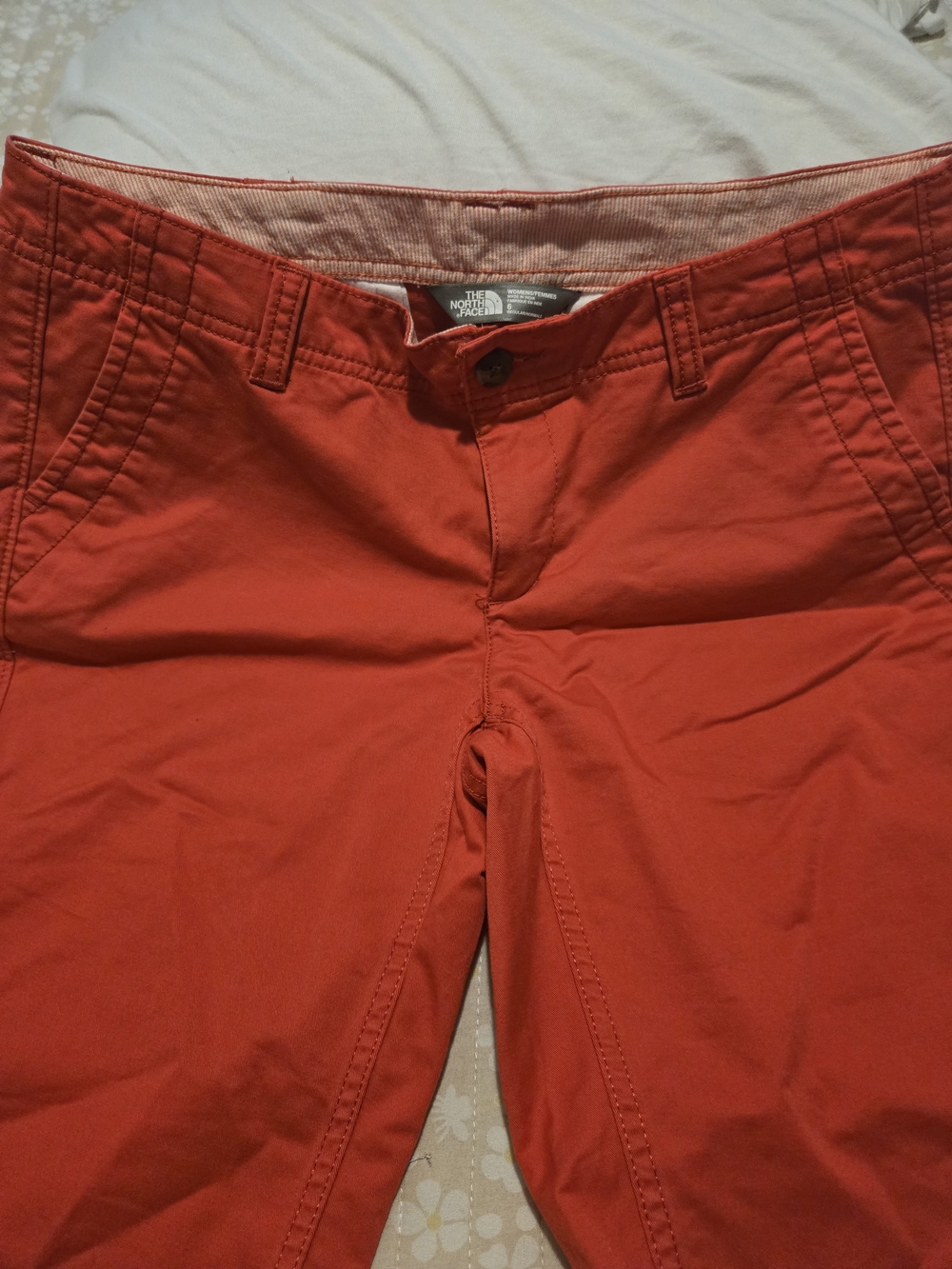 The North Face Women's Bright Red Chino Shorts